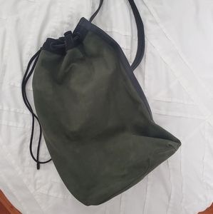 L.A.M.B. leather suede bag.